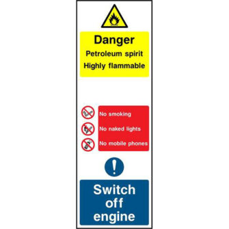 Danger Petroleum spirit