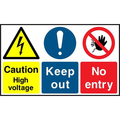Caution High voltage 1 Caution High voltage