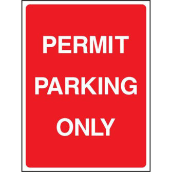 PERMIT PARKING ONLY