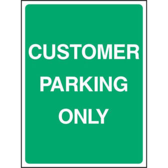 Customer Parking Only