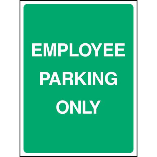 Employee Parking Only 1 Employee Parking Only