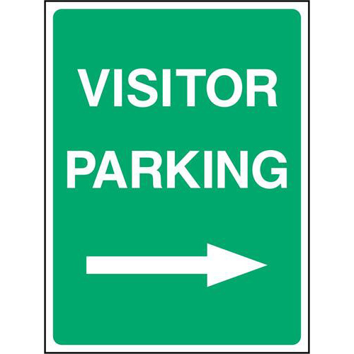VISITOR PARKING (right arrow) 1 VISITOR PARKING (right arrow)