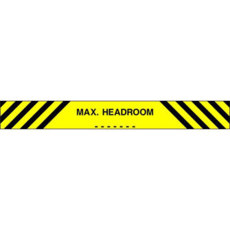 MAX. HEADROOM