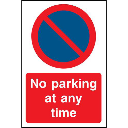 No Parking at any time 1 No Parking at any time
