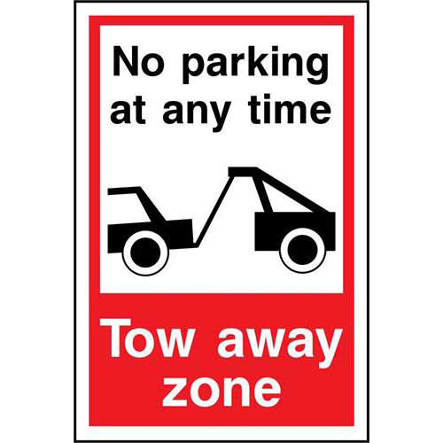 No parking at any time Illgally parked vehicles will be towed away 1 No parking at any time Illgally parked vehicles will be towed away