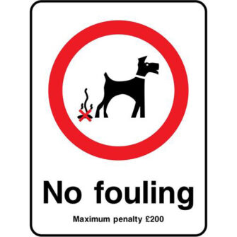 No fouling Maximum penalty £200