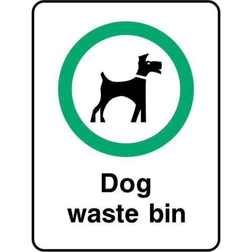 Dog waste bin 1 Dog waste bin