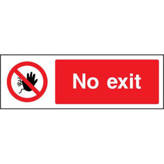 No exit