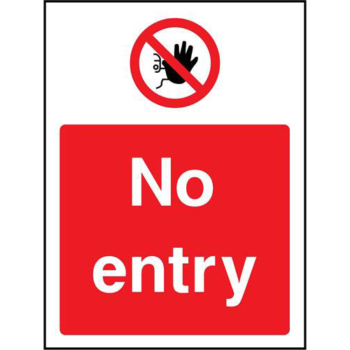 No entry 1 No entry