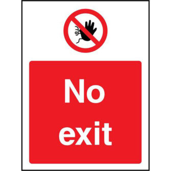 No exit