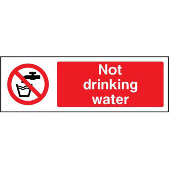 Not drinking water