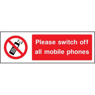 Please switch off all mobile phones
