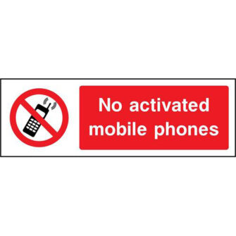 No activated mobile phones
