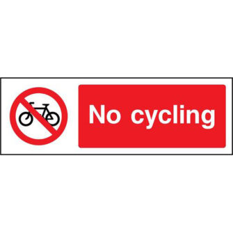 No cycling