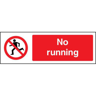 No running