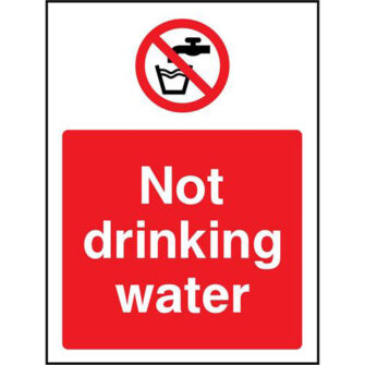 Not drinking water
