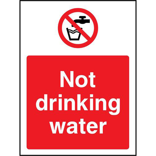 Not drinking water 1 Not drinking water