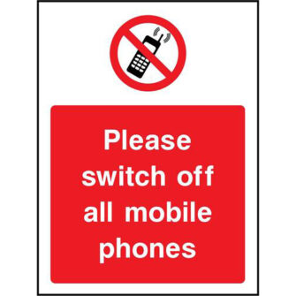 Please switch off all mobile phones