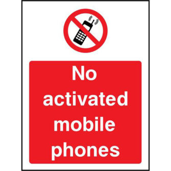 No activated mobile phones