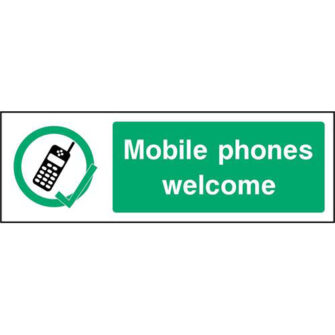 Mobile phone welcome