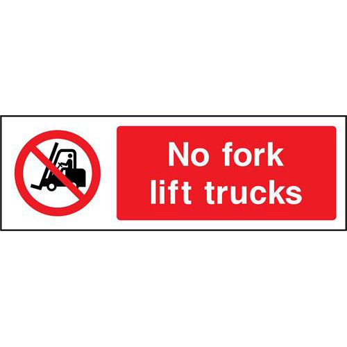 No fork lift trucks 1 No fork lift trucks