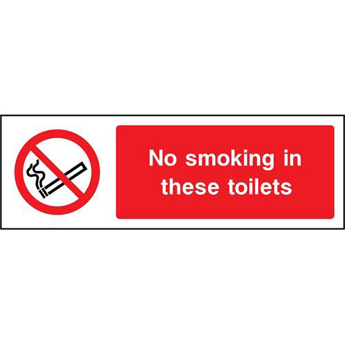 No smoking in these toilets 1 No smoking in these toilets