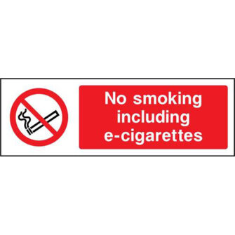 No smoking including e-cigarettes