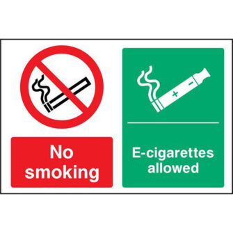 No smoking E- cigarettes allowed