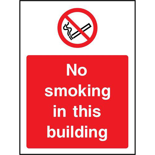 No smoking in this building 1 No smoking in this building