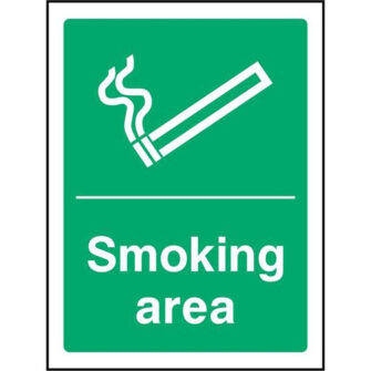 Smoking area