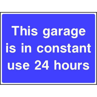 This garage is in constant use 24 hours