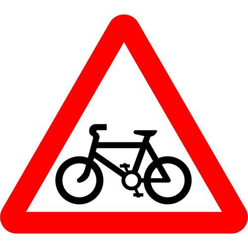 Cycle route ahead 1 Cycle route ahead
