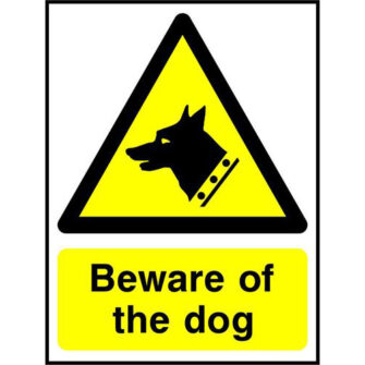Beware of dog
