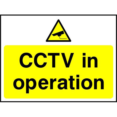 CCTV in operation 1 CCTV in operation