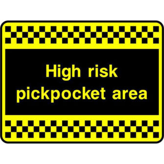 High risk pickpocket area