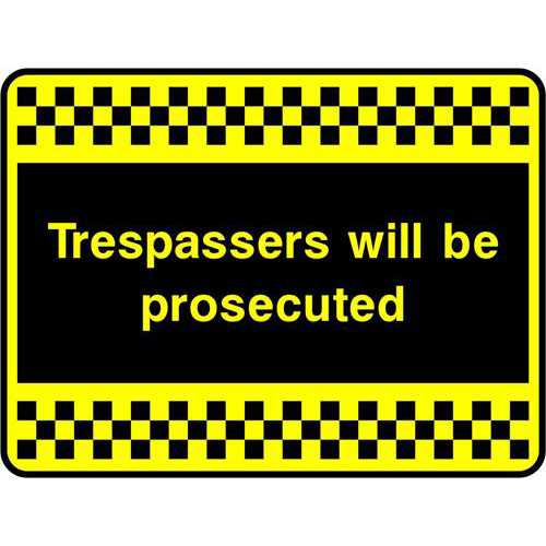 Trespassers will be prosecuted 1 Trespassers will be prosecuted