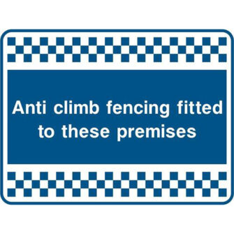 Anti climb fencing