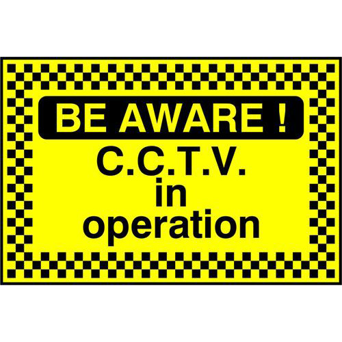 BE AWARE! CCTV in operation 1 BE AWARE! CCTV in operation