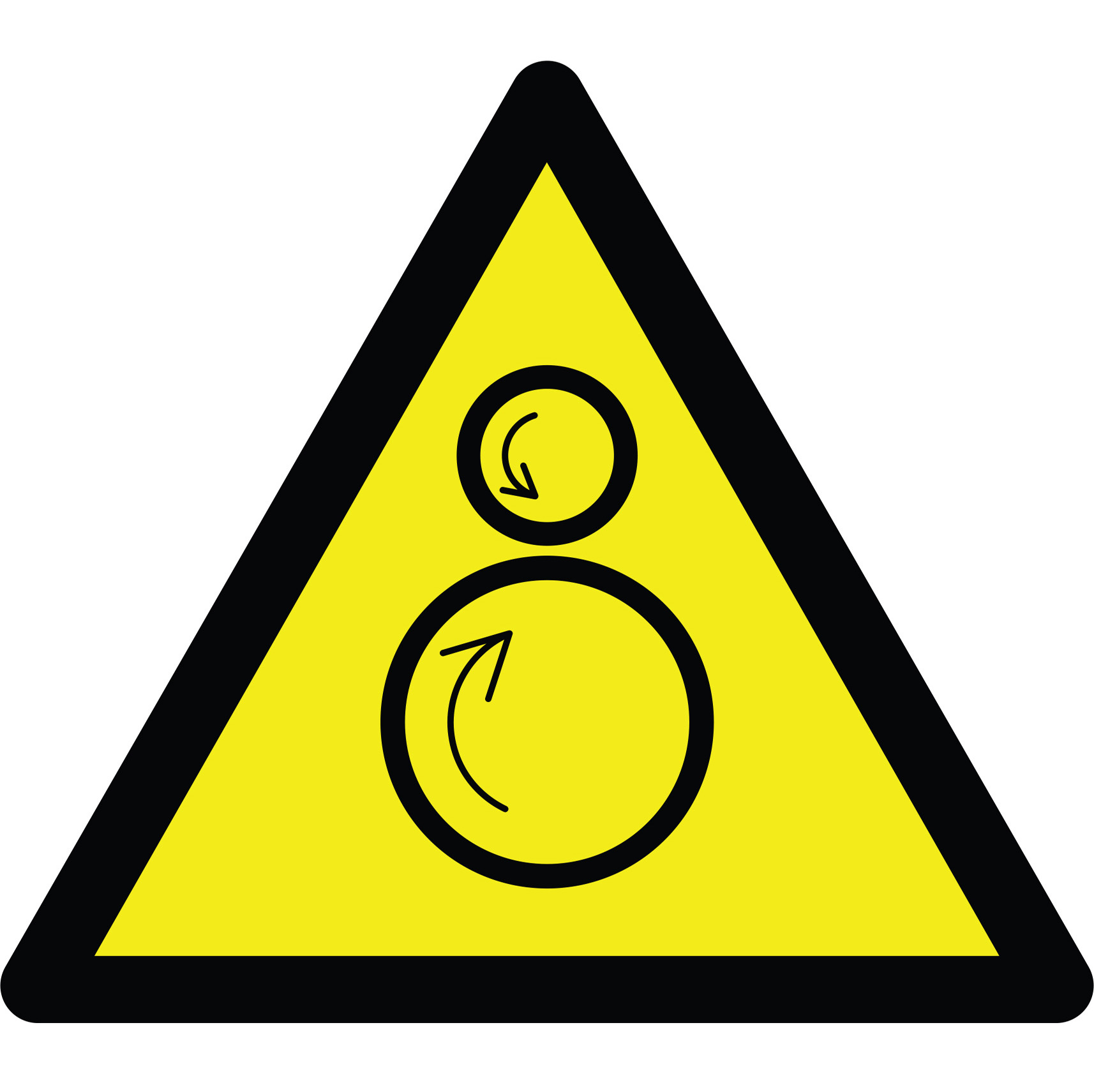 Danger Moving machinery