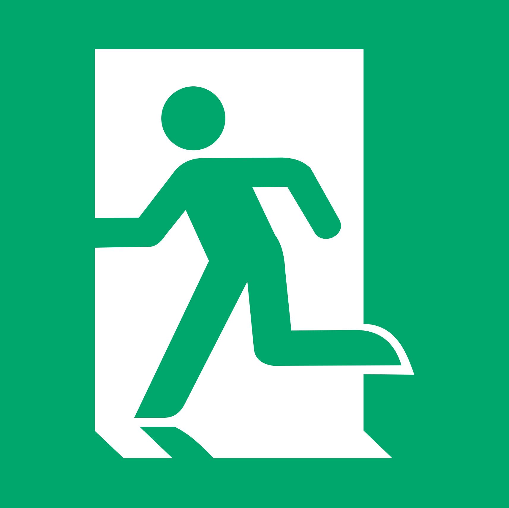 Person and Door left