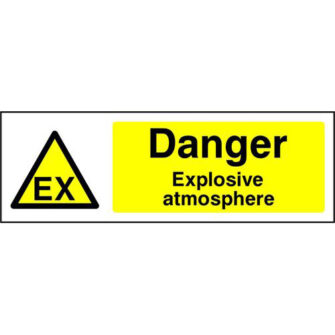 Danger Explosive Atmosphere