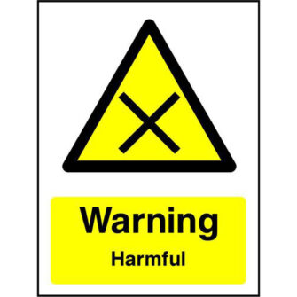 Warning Harmful