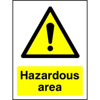Hazardous area