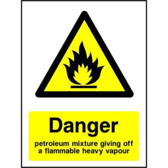 Danger Petroleum Mixture