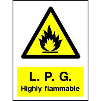 L.P.G. Highly flammable