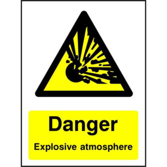 Danger Explosive Atmosphere