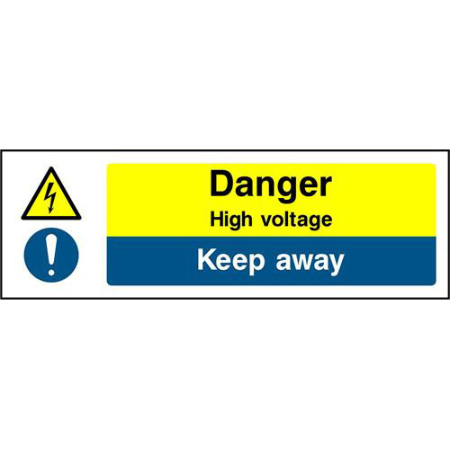 Danger High voltage Keep away 1 Danger High voltage Keep away