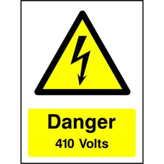 Danger 410 Volts