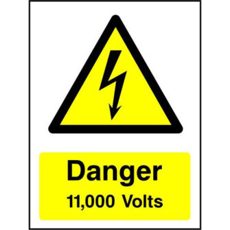 Danger 11,000 Volts