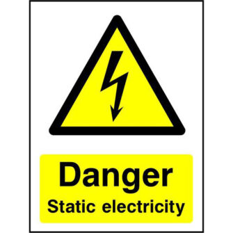 Danger Static electricity